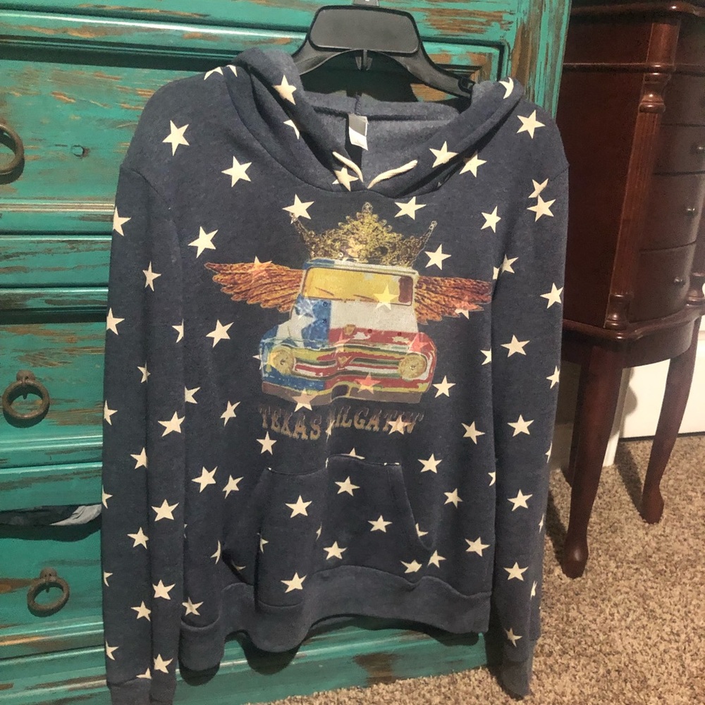 STaRs!! Vintage style sweatshirt!
